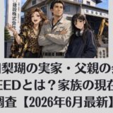 内田梨瑚の実家・父親の会社WEEDとは？家族の現在も調査【2026年6月最新】